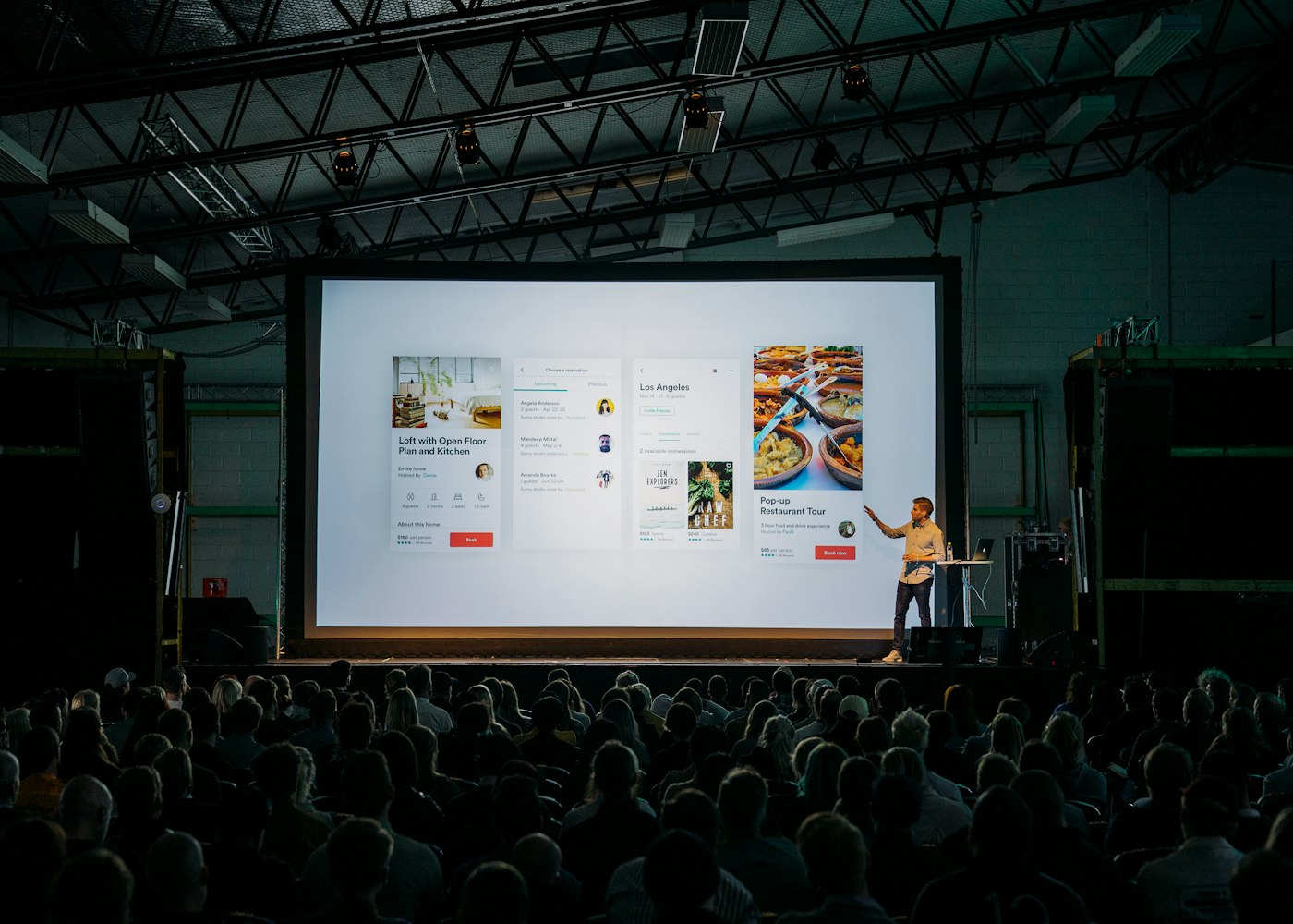 Conference keynote hall — placeholder photo